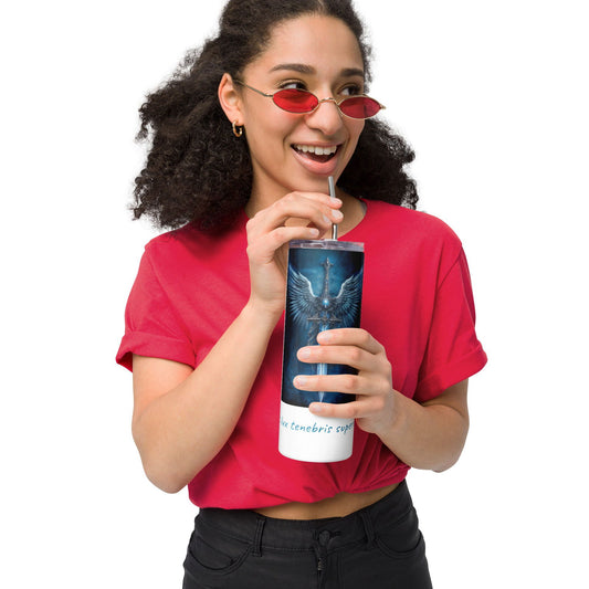 Caelistra stainless steel tumbler - Liane Zane Bookstore -