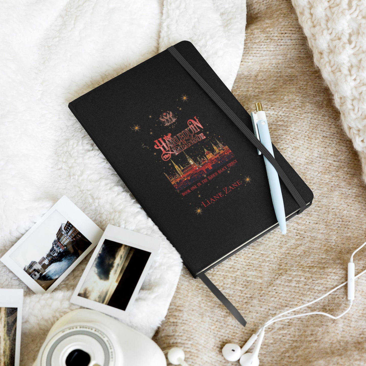 The Harlequin & The Drangùe hardcover bound notebook - Liane Zane Bookstore -