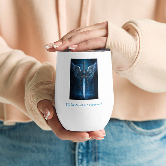 Caelistra wine tumbler - Liane Zane Bookstore - 