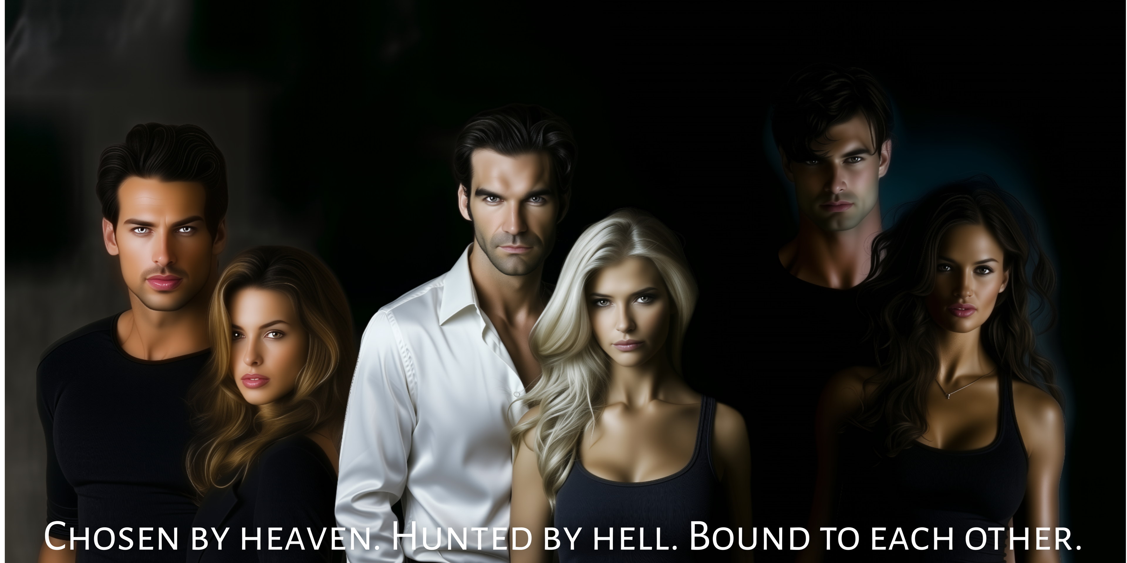 The three couples from the Elioud Legacy series