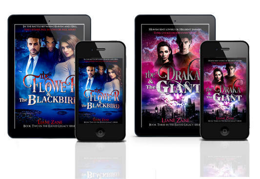 The Flower & The Blackbird plus The Draka & The Giant Ebook Duo - Liane Zane Bookstore - 