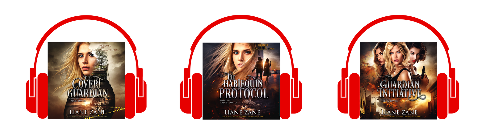 The Unsanctioned Guardians Audiobook Bundle (Preorder for Delivery on 9.30.24) - Liane Zane Bookstore - 